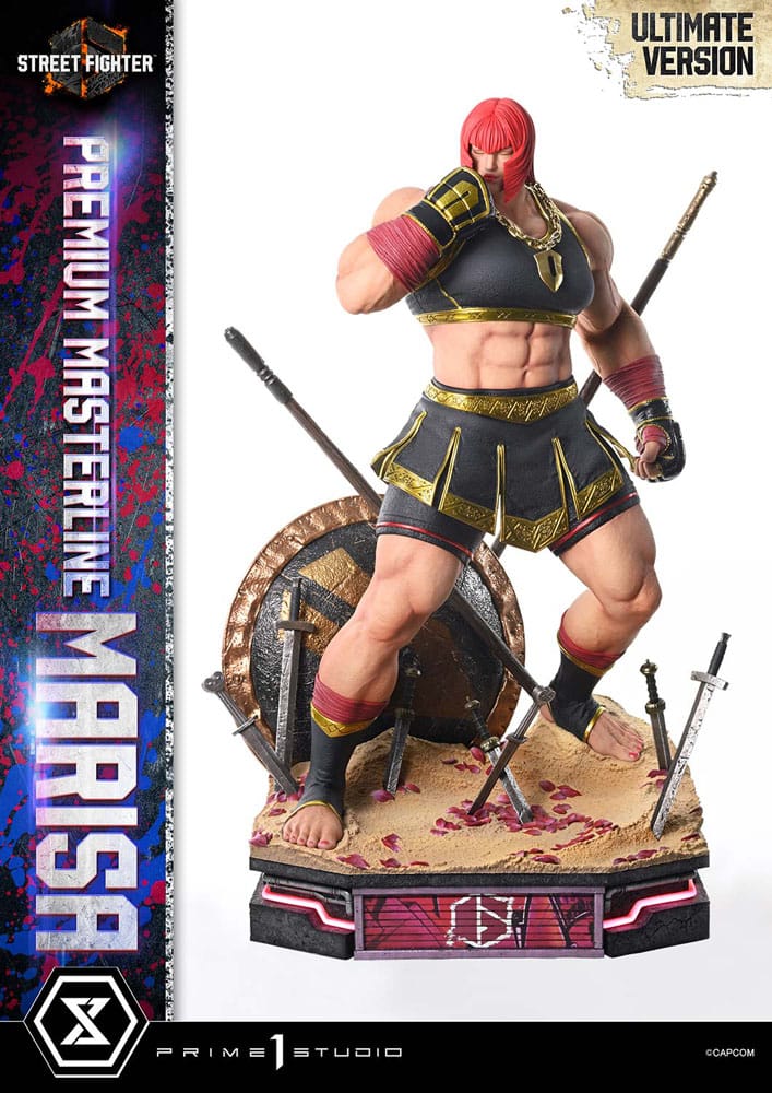 Street Fighter 6 statuette Premium Masterline Series 1/4 Marisa Ultimate Version 70 cm