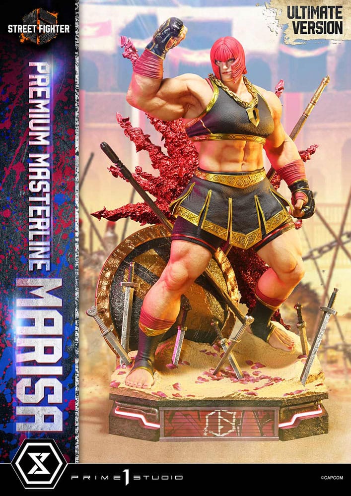 Street Fighter 6 statuette Premium Masterline Series 1/4 Marisa Ultimate Bonus Version 70 cm