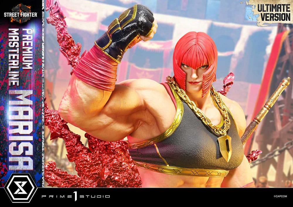 Street Fighter 6 statuette Premium Masterline Series 1/4 Marisa Ultimate Bonus Version 70 cm