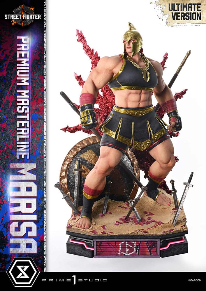 Street Fighter 6 statuette Premium Masterline Series 1/4 Marisa Ultimate Bonus Version 70 cm