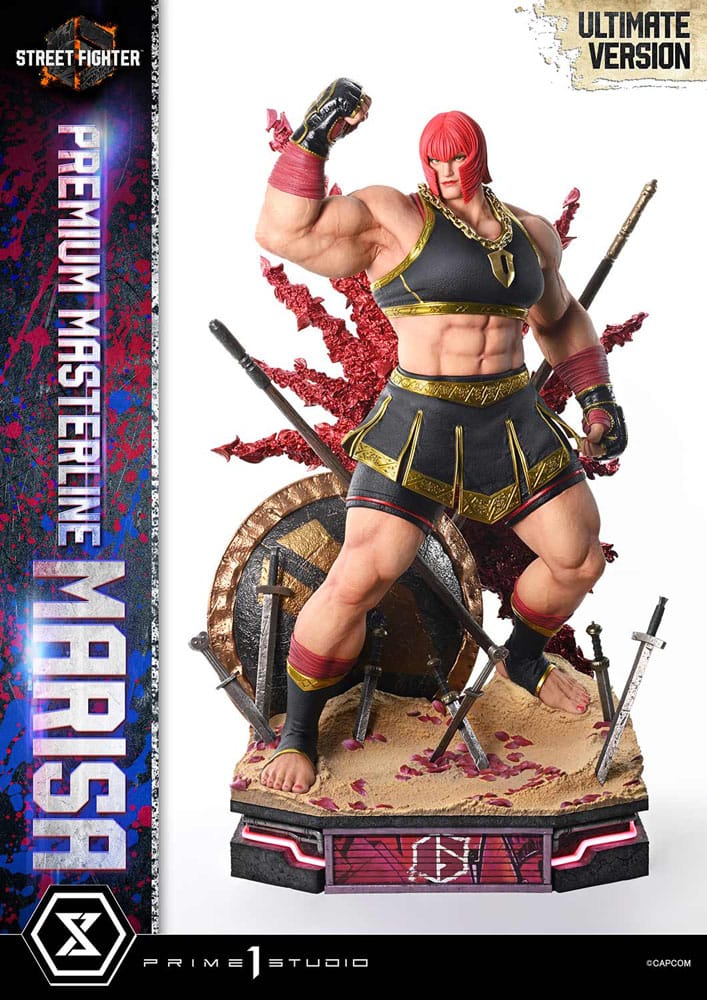 Street Fighter 6 statuette Premium Masterline Series 1/4 Marisa Ultimate Bonus Version 70 cm