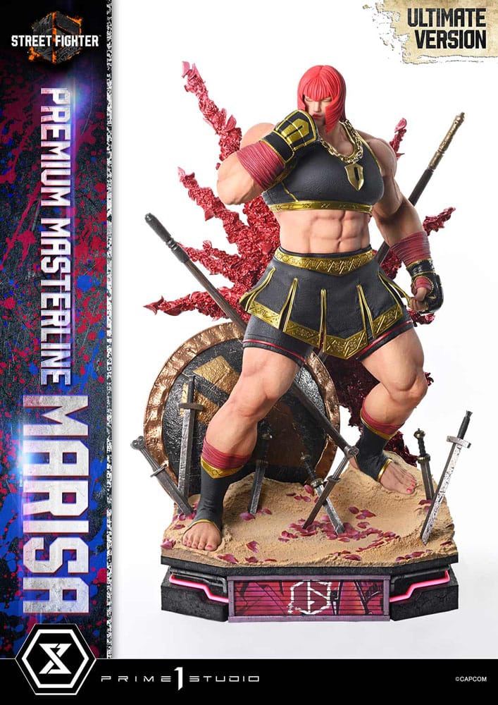 Street Fighter 6 statuette Premium Masterline Series 1/4 Marisa Ultimate Bonus Version 70 cm