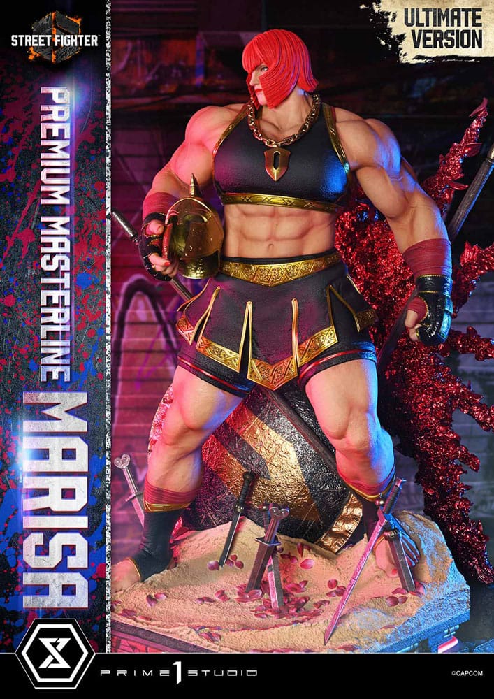 Street Fighter 6 statuette Premium Masterline Series 1/4 Marisa Ultimate Bonus Version 70 cm