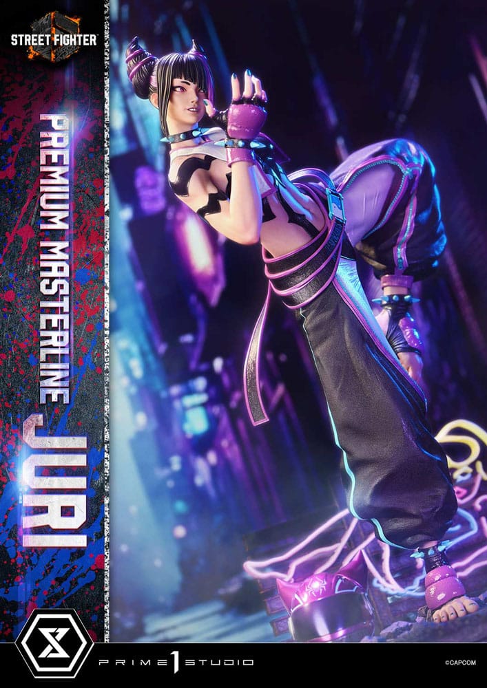 Street Fighter 6 statuette Premium Masterline Series 1/4 Juri 58 cm