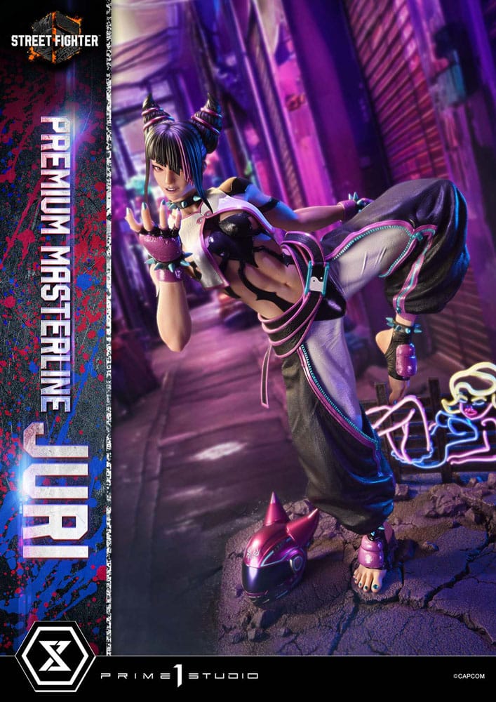 Street Fighter 6 statuette Premium Masterline Series 1/4 Juri 58 cm