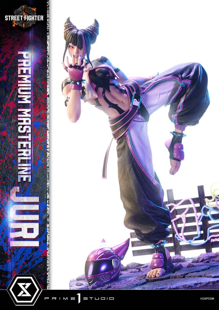 Street Fighter 6 statuette Premium Masterline Series 1/4 Juri 58 cm