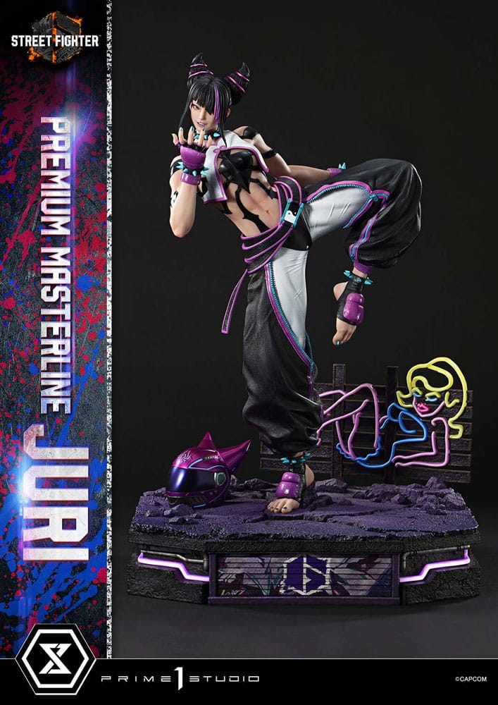 Street Fighter 6 statuette Premium Masterline Series 1/4 Juri 58 cm