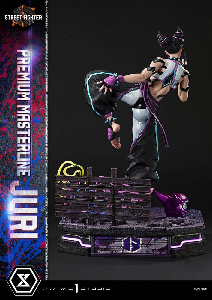 Street Fighter 6 statuette Premium Masterline Series 1/4 Juri 58 cm