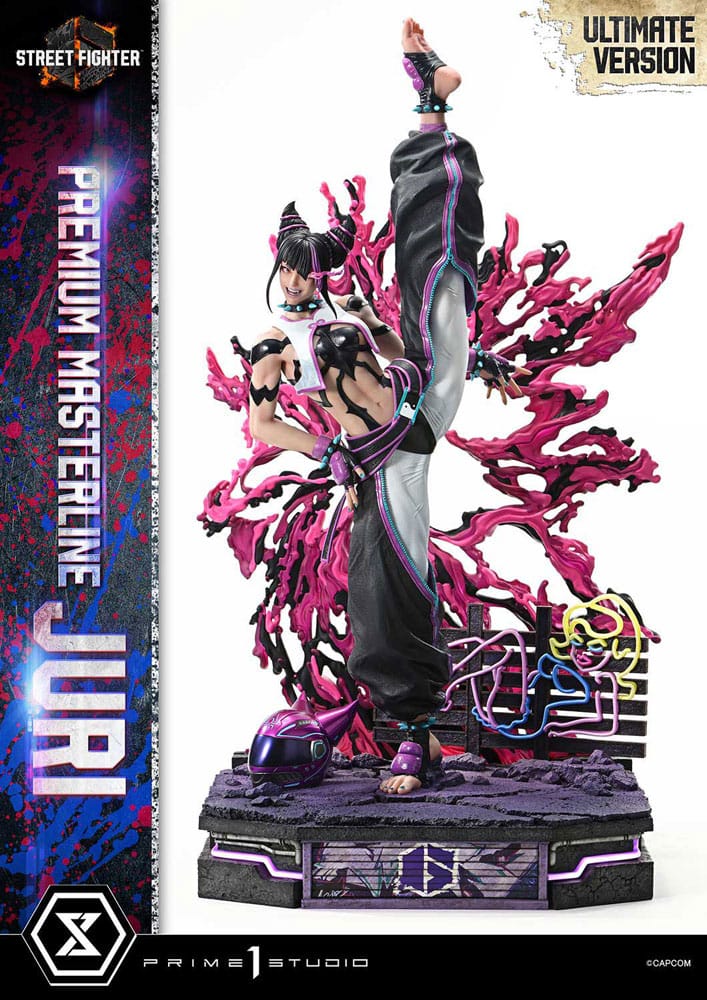 Street Fighter 6 statuette Premium Masterline Series 1/4 Juri Ultimate Version 58 cm