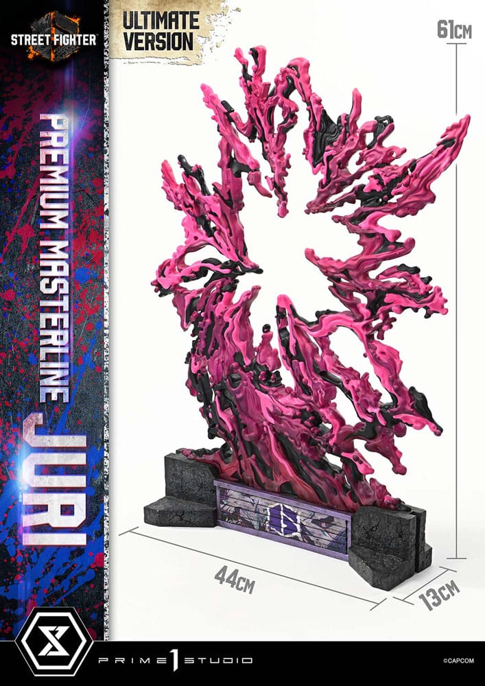 Street Fighter 6 statuette Premium Masterline Series 1/4 Juri Ultimate Version 58 cm