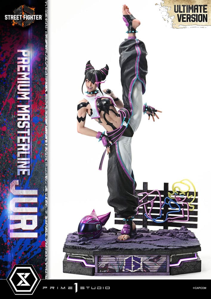 Street Fighter 6 statuette Premium Masterline Series 1/4 Juri Ultimate Version 58 cm