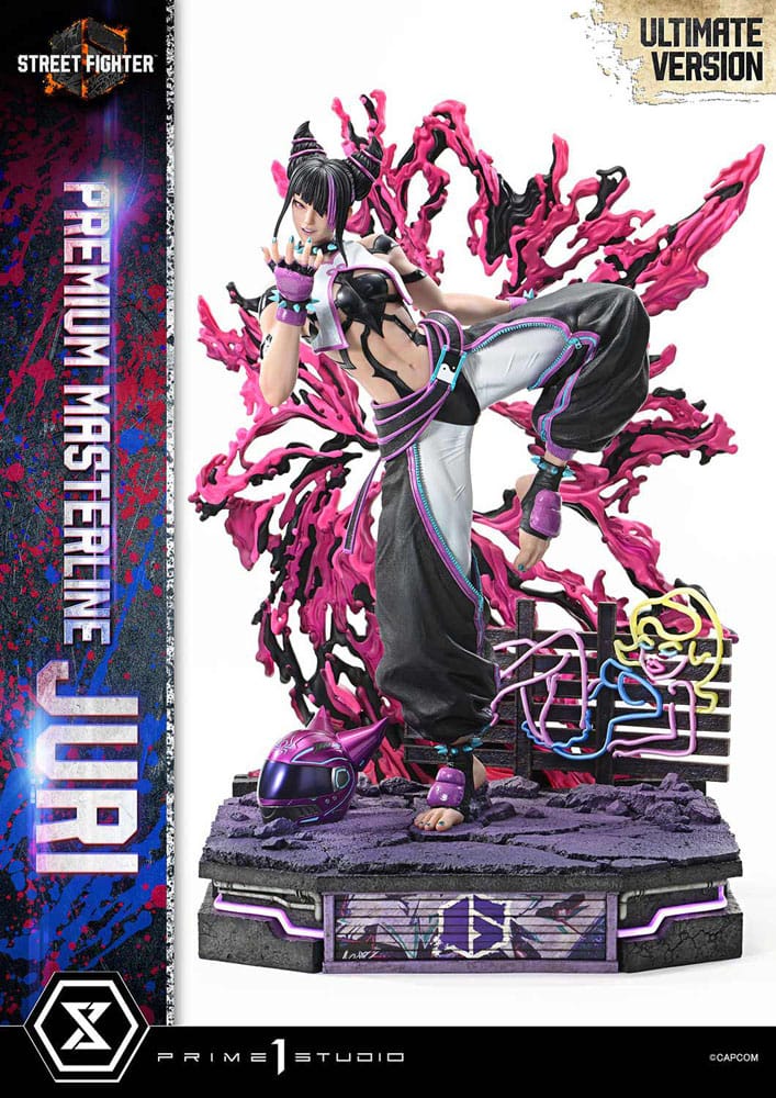 Street Fighter 6 statuette Premium Masterline Series 1/4 Juri Ultimate Version 58 cm
