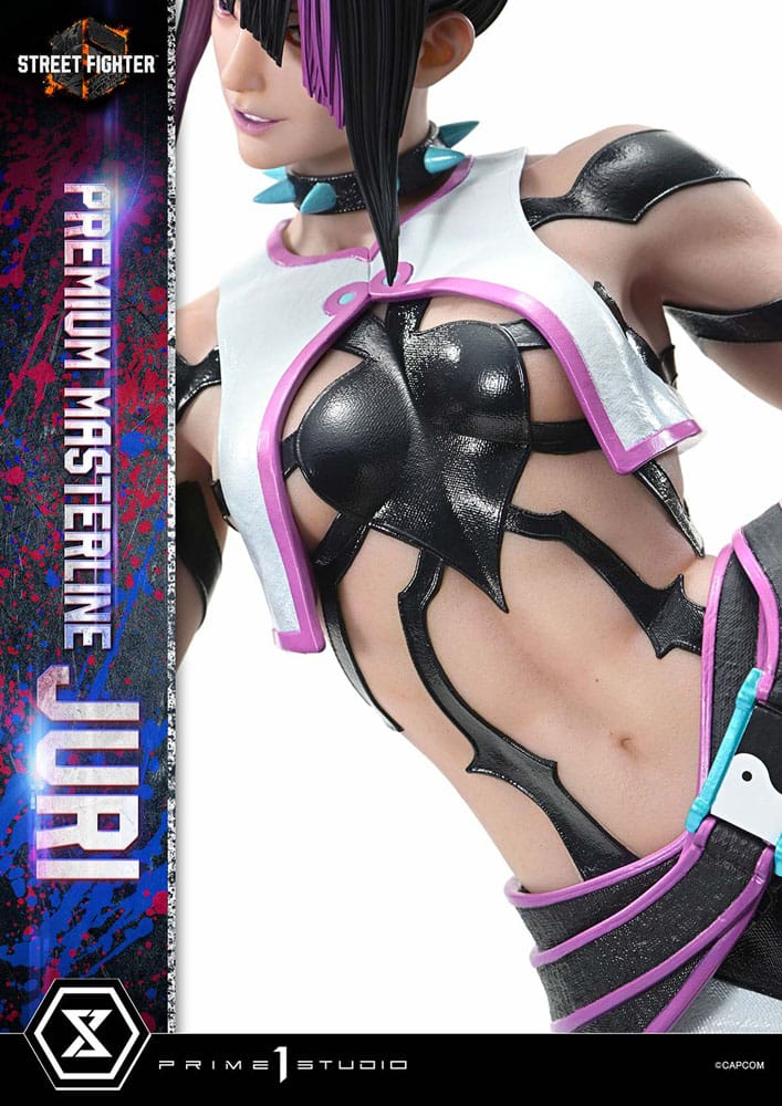 Street Fighter 6 statuette Premium Masterline Series 1/4 Juri Ultimate Bonus Version 58 cm