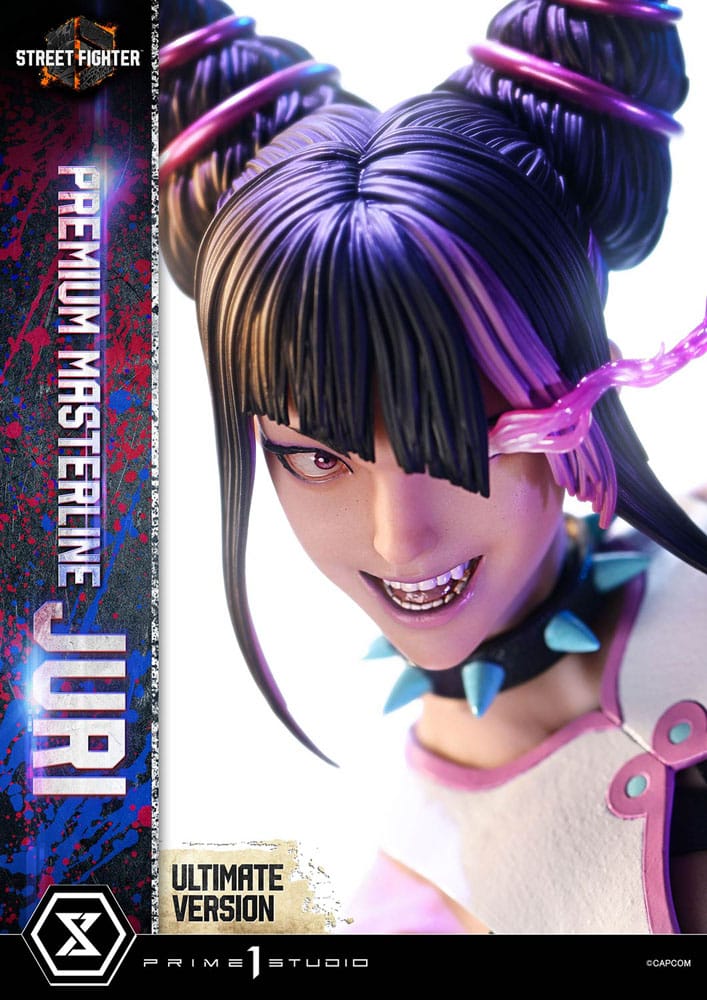 Street Fighter 6 statuette Premium Masterline Series 1/4 Juri Ultimate Bonus Version 58 cm