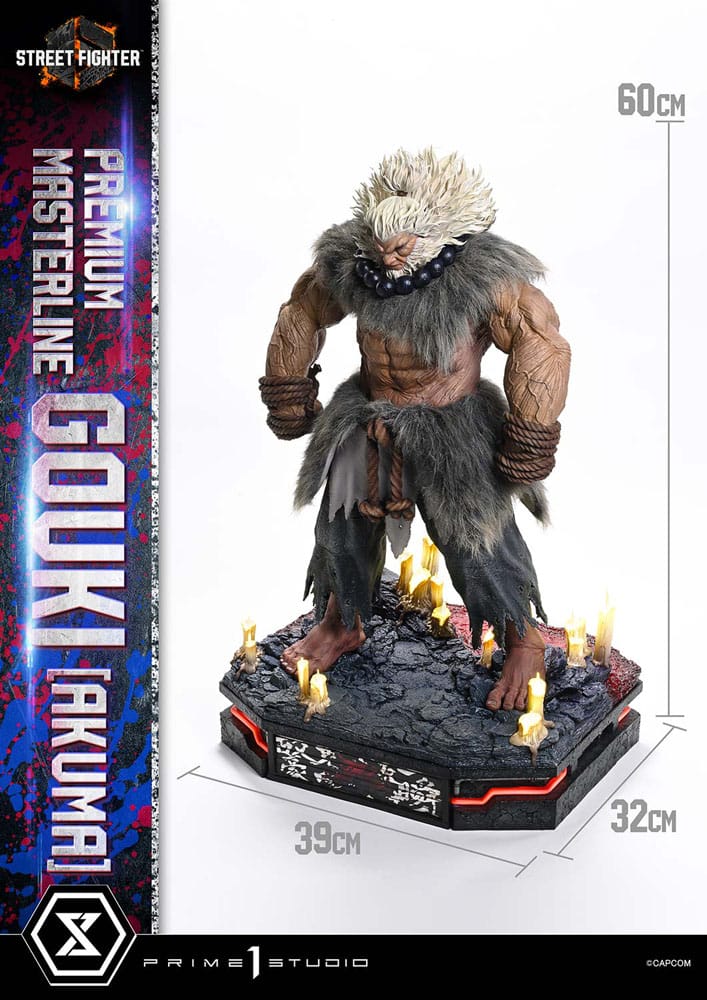 Street Fighter 6 statuette Premium Masterline Series 1/4 Akuma Regular Version 60 cm