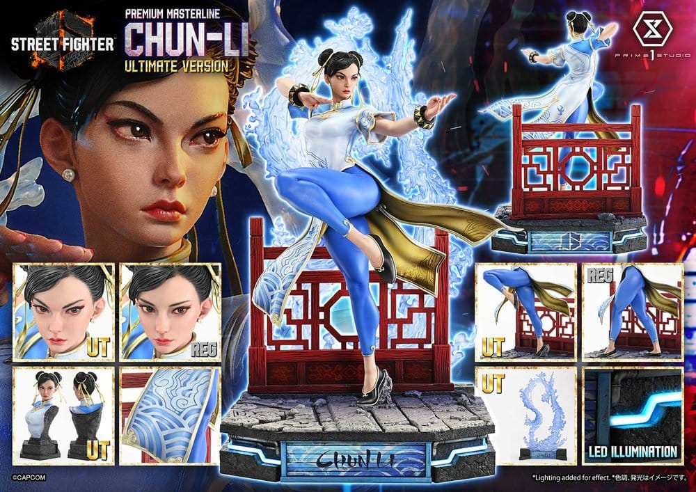Street Fighter 6 Premium Masterline statue 1/4 Chun-Li Ultimate Version 69 cm