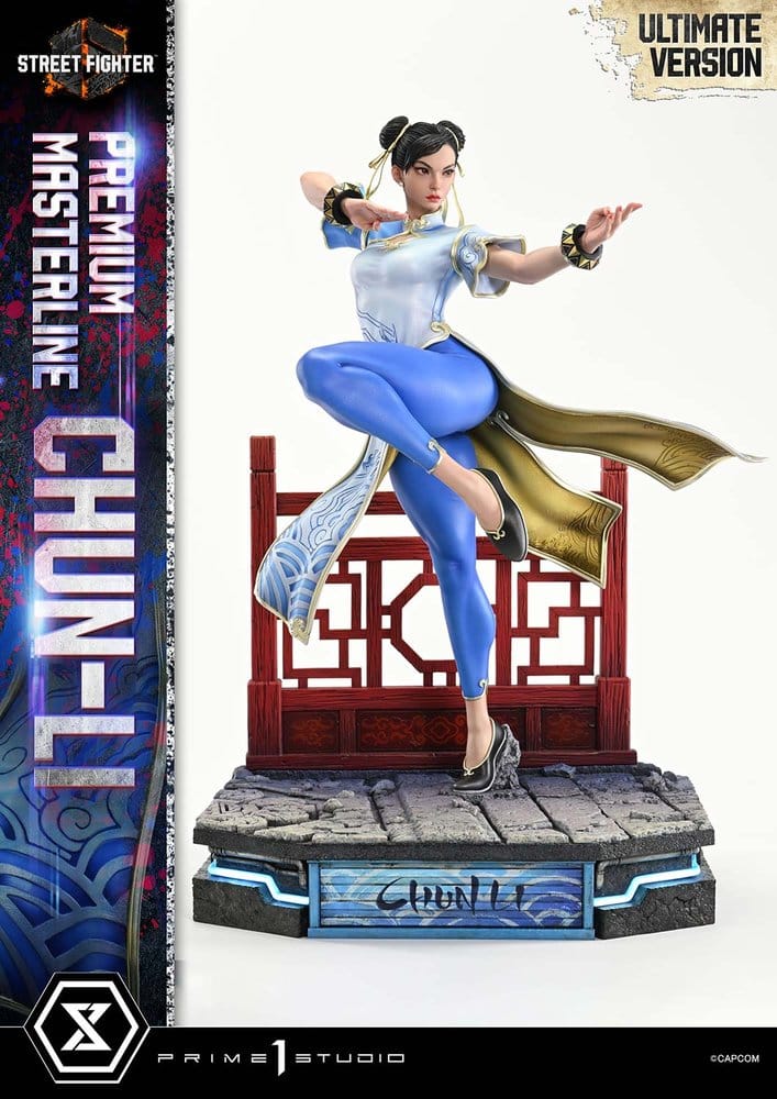 Street Fighter 6 Premium Masterline statue 1/4 Chun-Li Ultimate Version 69 cm