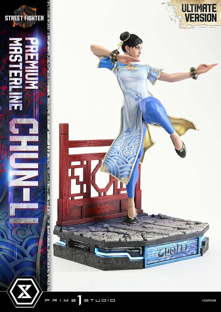 Street Fighter 6 Premium Masterline statue 1/4 Chun-Li Ultimate Version 69 cm