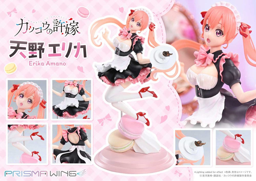 A Couple of Cuckoos Dead statuette PVC 1/7 Prisma Wing Erika Amano 24 cm