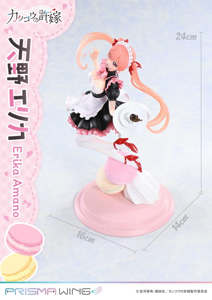 A Couple of Cuckoos Dead statuette PVC 1/7 Prisma Wing Erika Amano 24 cm