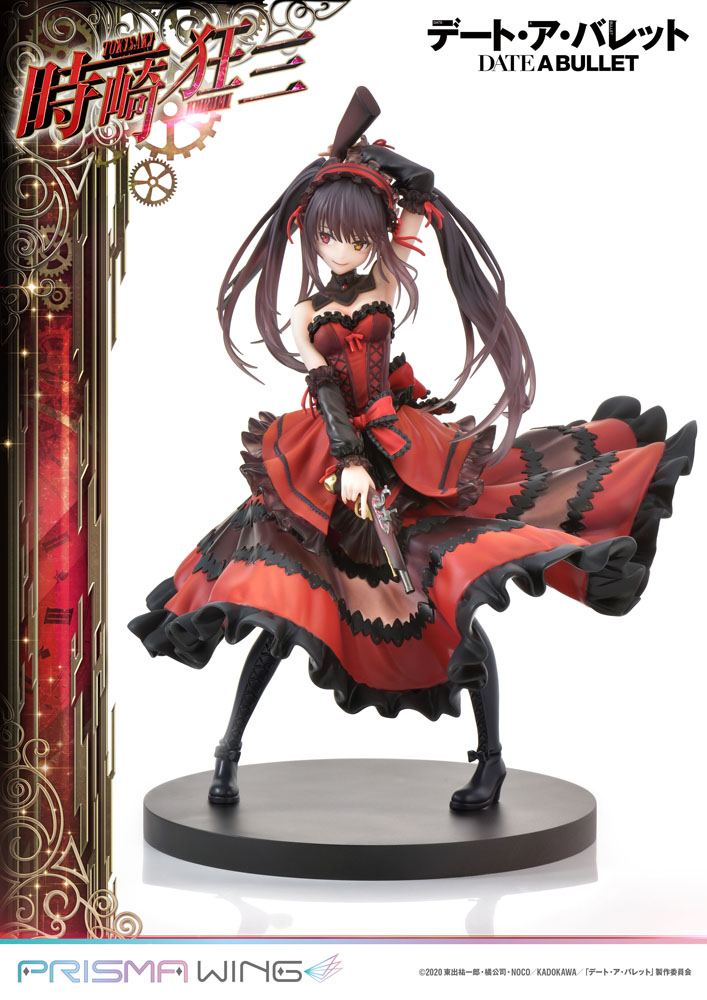 Date A Live Fragment: Date A Bullet statuette PVC 1/7 Prisma Wing Kurumi Tokisaki 27 cm