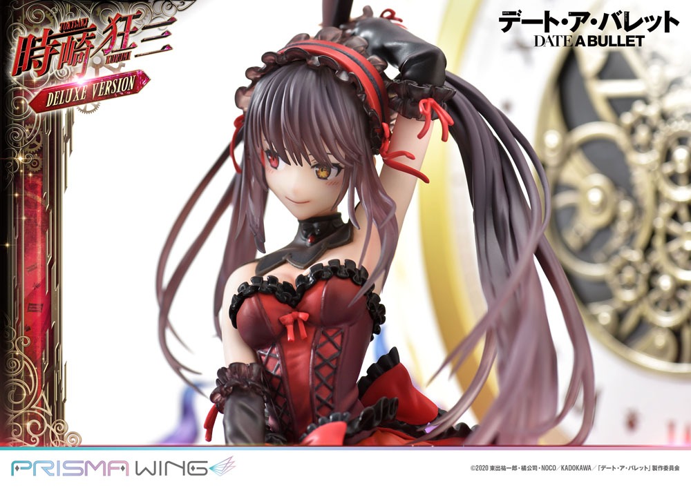 Date A Live Fragment: Date A Bullet statuette PVC 1/7 Prisma Wing Kurumi Tokisaki Deluxe Version 37 cm