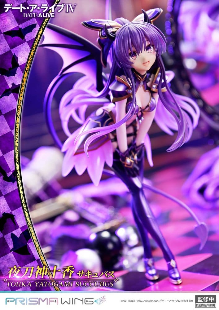 Date A Live Dead statuette PVC 1/7 Prisma Wing Tohka Yatogami succubus 25 cm