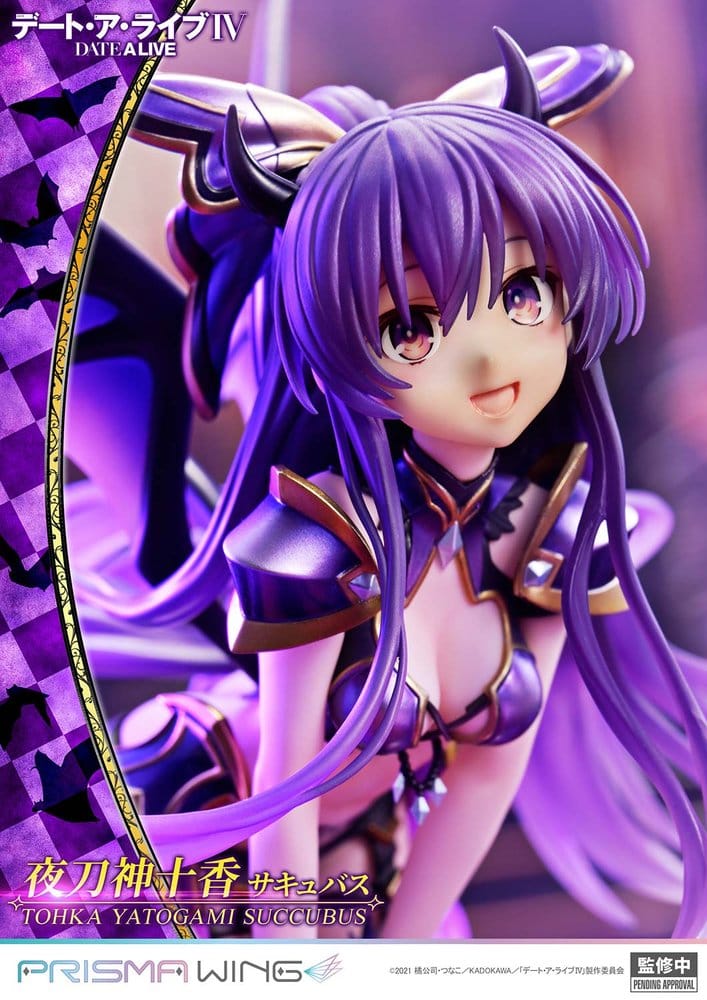 Date A Live Dead statuette PVC 1/7 Prisma Wing Tohka Yatogami succubus 25 cm