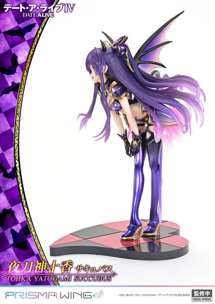 Date A Live Dead statuette PVC 1/7 Prisma Wing Tohka Yatogami succubus 25 cm