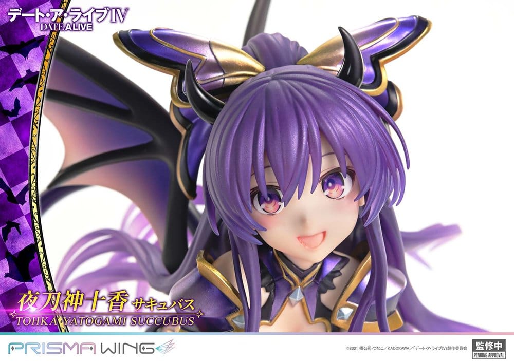 Date A Live Dead statuette PVC 1/7 Prisma Wing Tohka Yatogami succubus 25 cm