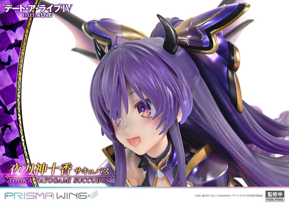 Date A Live Dead statuette PVC 1/7 Prisma Wing Tohka Yatogami succubus 25 cm
