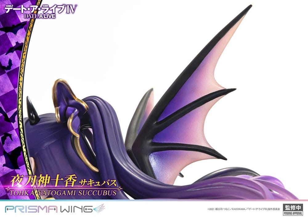Date A Live Dead statuette PVC 1/7 Prisma Wing Tohka Yatogami succubus 25 cm