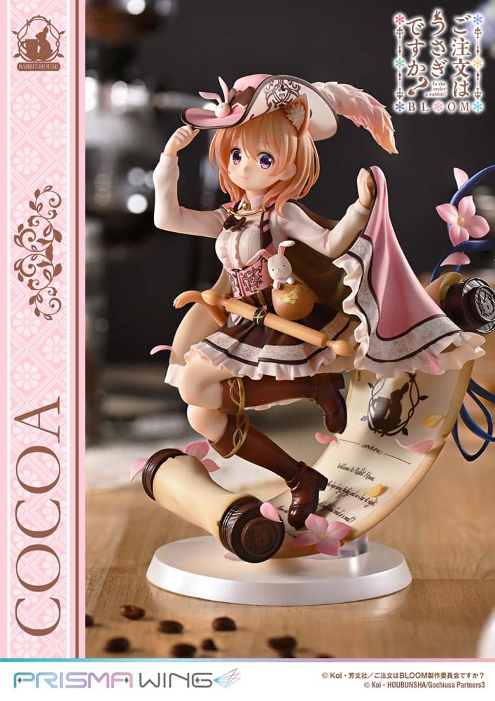 Is the Order a Rabbit? Bloom statuette PVC 1/7 Prisma Wing Cocoa 21 cm