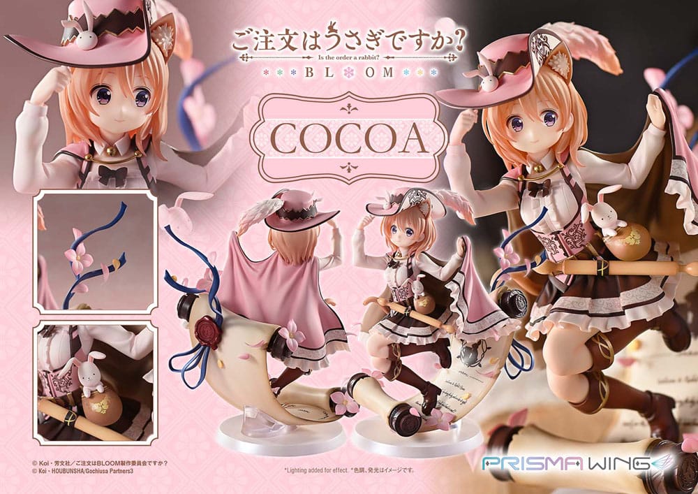 Is the Order a Rabbit? Bloom statuette PVC 1/7 Prisma Wing Cocoa 21 cm