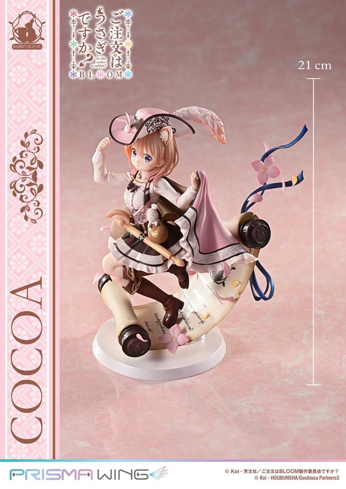 Is the Order a Rabbit? Bloom statuette PVC 1/7 Prisma Wing Cocoa 21 cm
