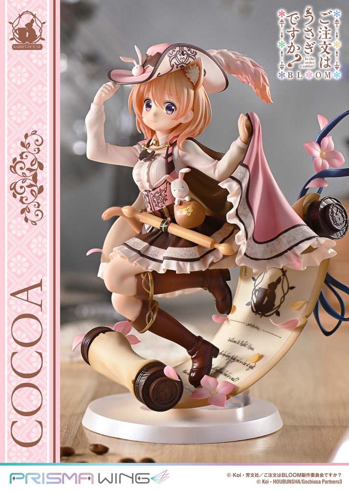 Is the Order a Rabbit? Bloom statuette PVC 1/7 Prisma Wing Cocoa 21 cm