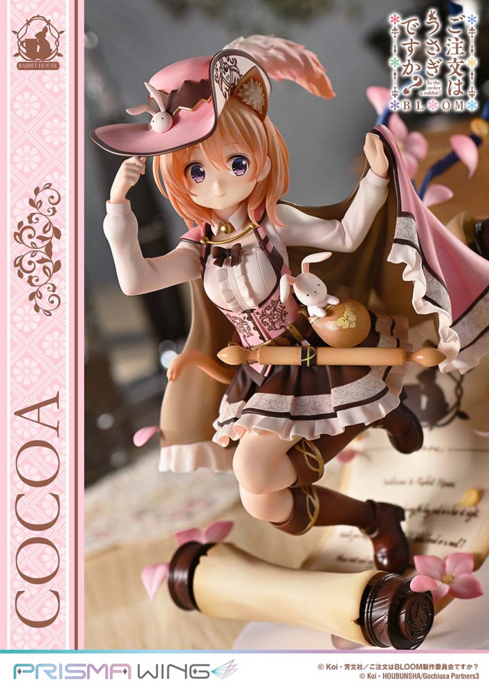 Is the Order a Rabbit? Bloom statuette PVC 1/7 Prisma Wing Cocoa 21 cm