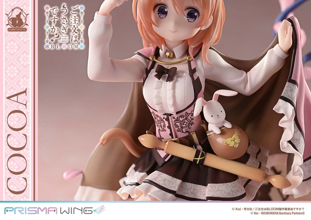 Is the Order a Rabbit? Bloom statuette PVC 1/7 Prisma Wing Cocoa 21 cm