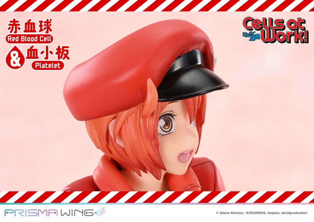 Cells at Work statuette PVC Red Blood Cell & Platelet  26 cm