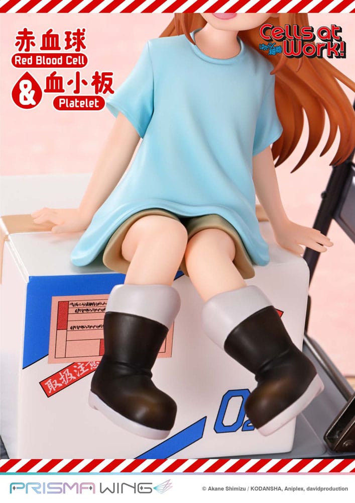 Cells at Work statuette PVC Red Blood Cell & Platelet  26 cm
