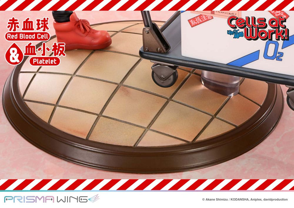 Cells at Work statuette PVC Red Blood Cell & Platelet  26 cm