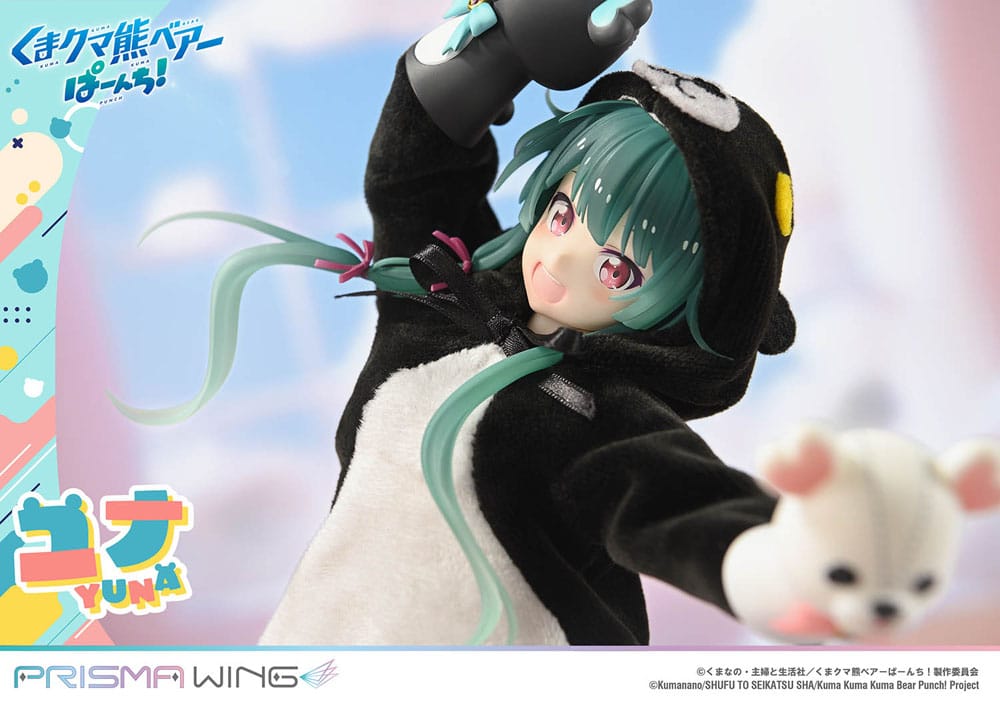 Kuma Kuma Kuma Bear Punch! statuette PVC 1/7 Prisma Wing Yuna 28 cm