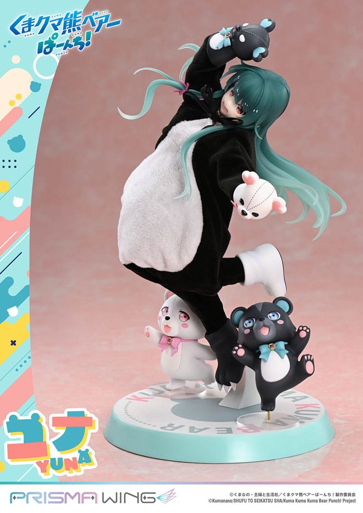 Kuma Kuma Kuma Bear Punch! statuette PVC 1/7 Prisma Wing Yuna 28 cm