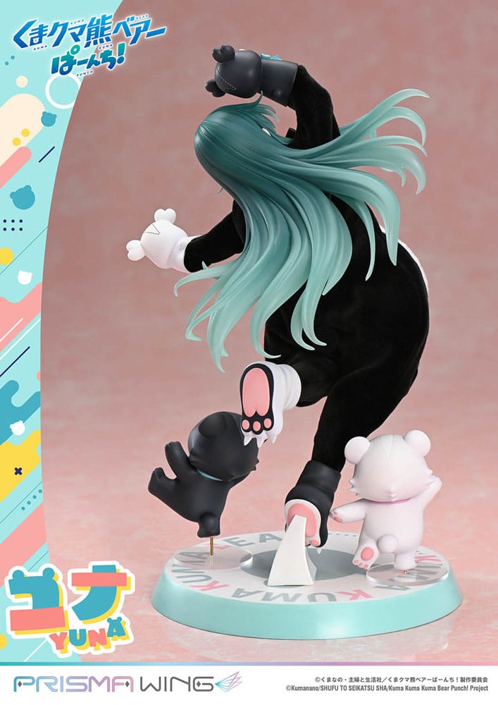 Kuma Kuma Kuma Bear Punch! statuette PVC 1/7 Prisma Wing Yuna 28 cm