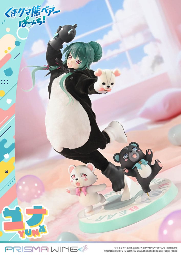 Kuma Kuma Kuma Bear Punch! statuette PVC 1/7 Prisma Wing Yuna 28 cm