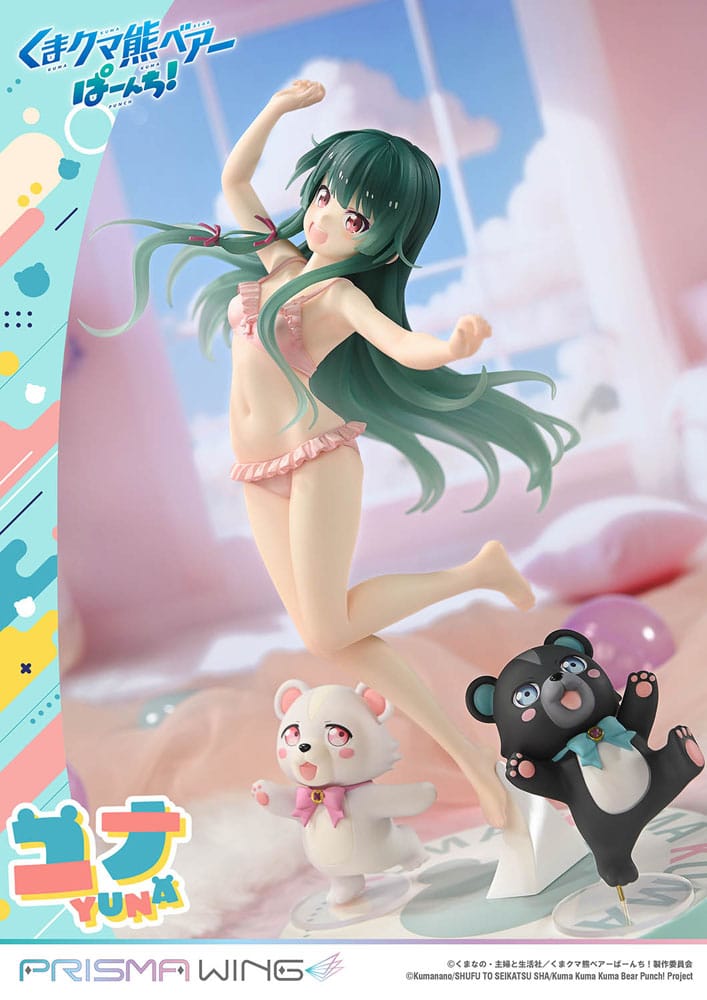 Kuma Kuma Kuma Bear Punch! statuette PVC 1/7 Prisma Wing Yuna 28 cm