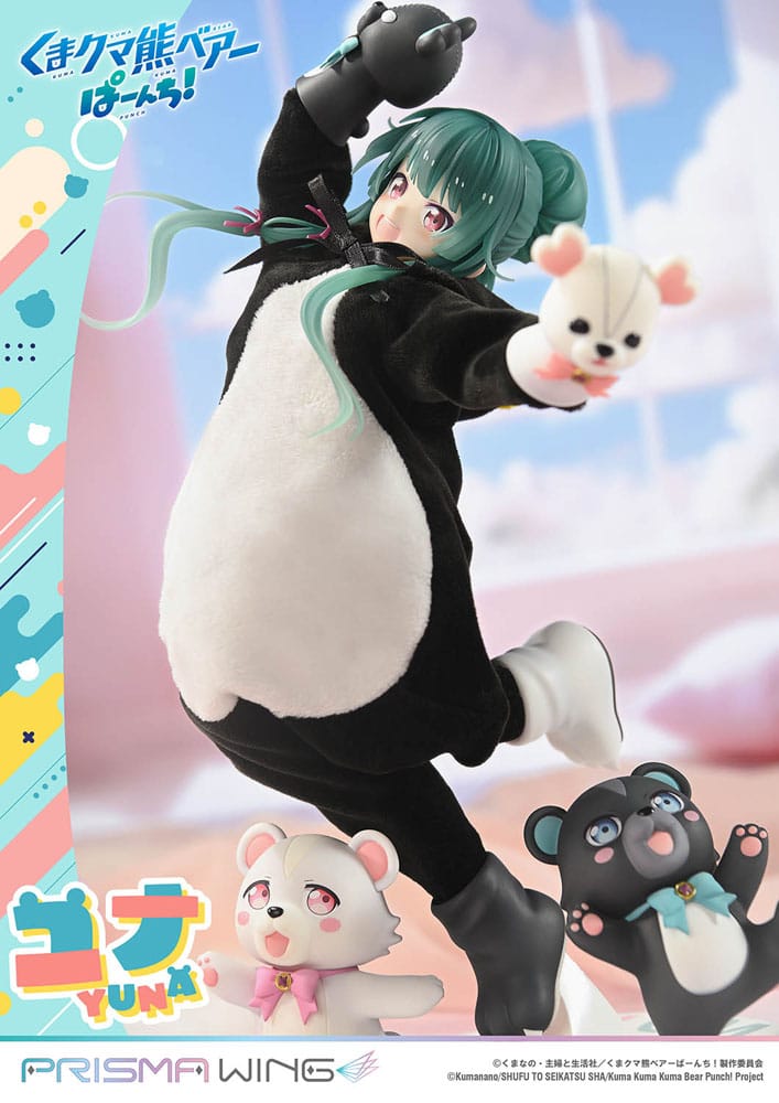 Kuma Kuma Kuma Bear Punch! statuette PVC 1/7 Prisma Wing Yuna 28 cm