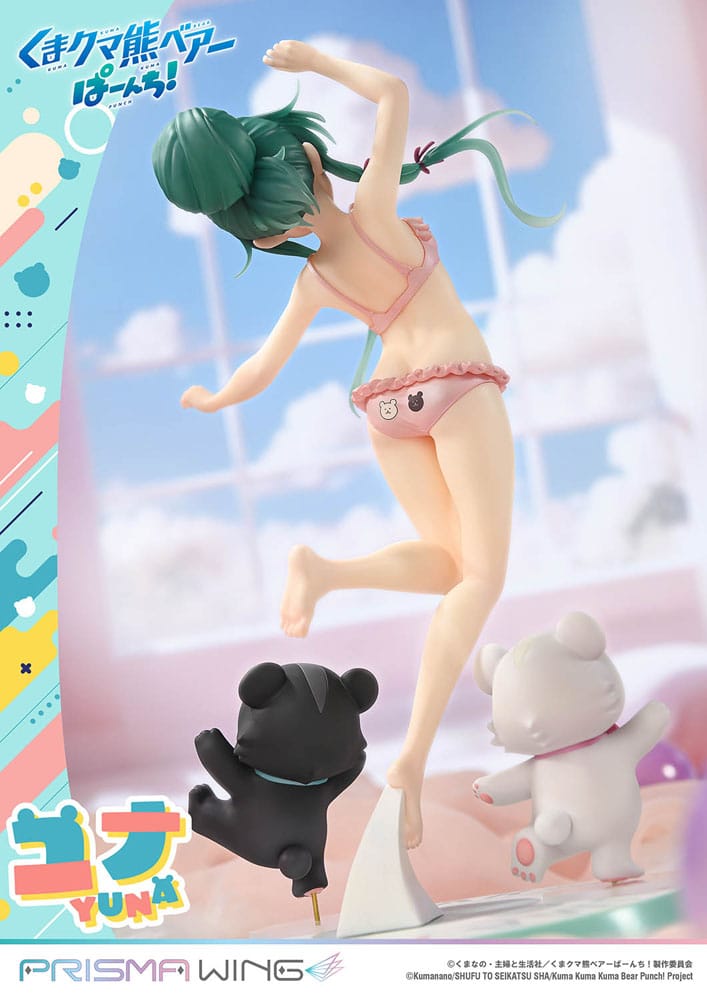 Kuma Kuma Kuma Bear Punch! statuette PVC 1/7 Prisma Wing Yuna 28 cm