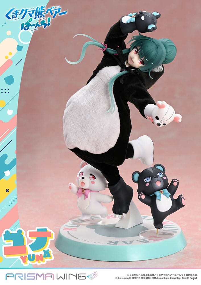 Kuma Kuma Kuma Bear Punch! statuette PVC 1/7 Prisma Wing Yuna 28 cm