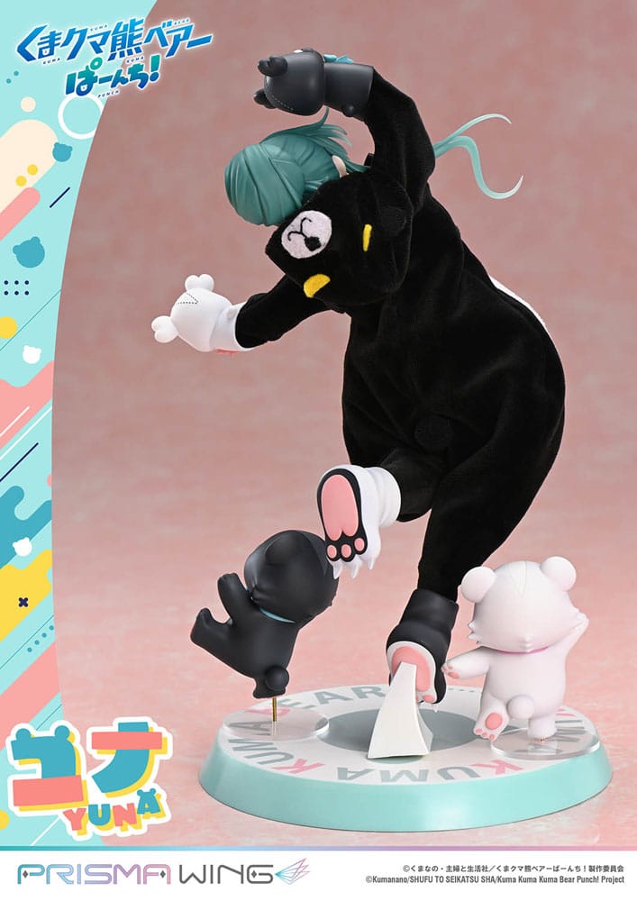 Kuma Kuma Kuma Bear Punch! statuette PVC 1/7 Prisma Wing Yuna 28 cm